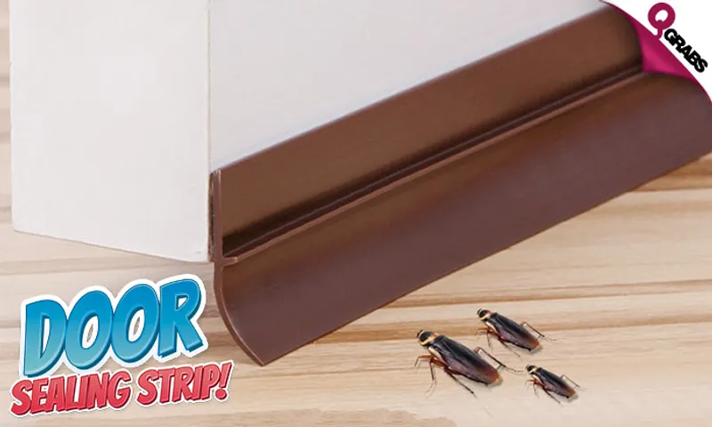 Self-Adhesive Door Bottom Sealing Strip!